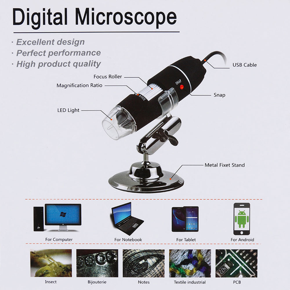 microscopio digital manejo