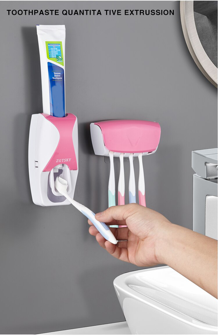 Dispensador pasta de dientes sacar pasta
