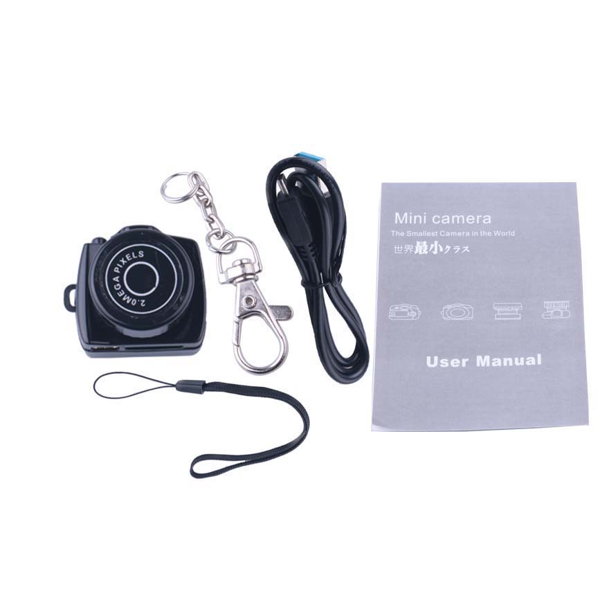 Mini cámara 480P contenido