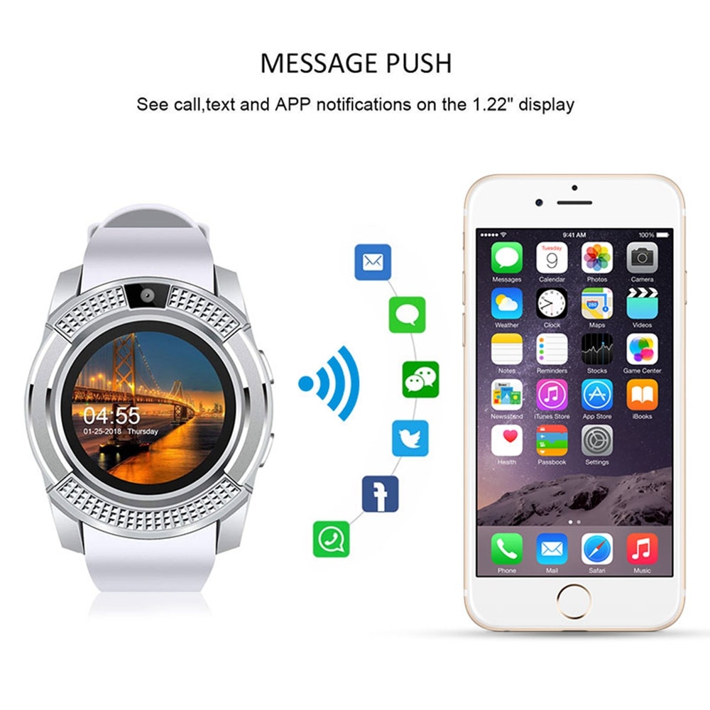 SmartWatch V8 SIM+SD+BLUETOOTH - Imagen 4