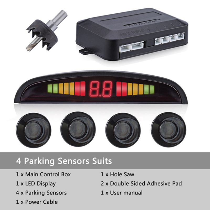 Sensor aparcamiento Coches 4 sensores - Imagen 6