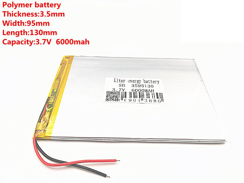 Bateria 6000 mah medidas y caracteristicas