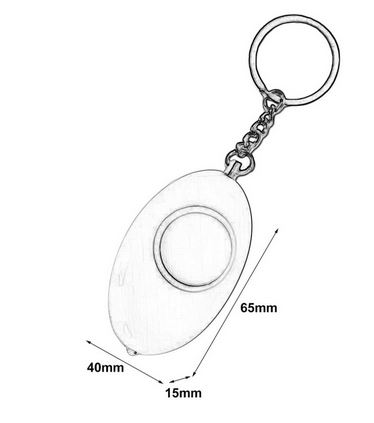 Alarma personal medidas