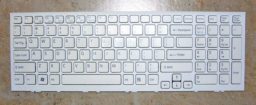Teclado Inglés Sony Vaio AENE7U00010