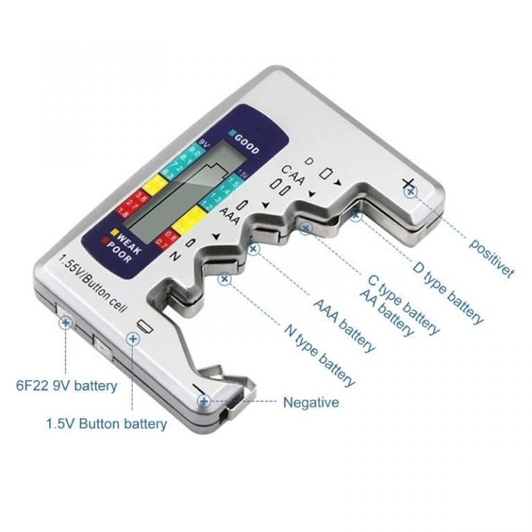 Comprobar Carga De Pilas Con Tester