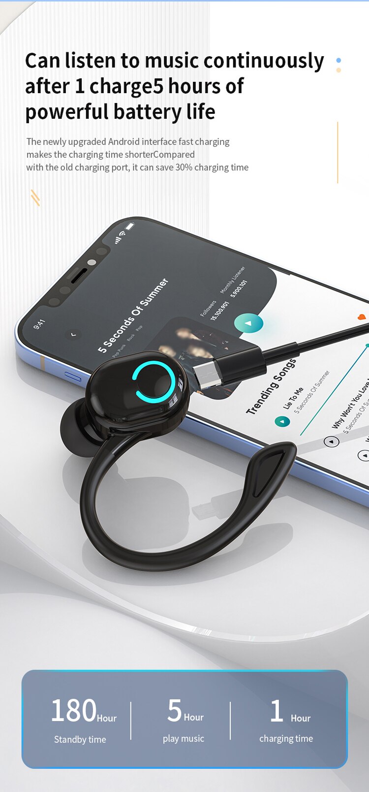 Auricular tipo gancho-4