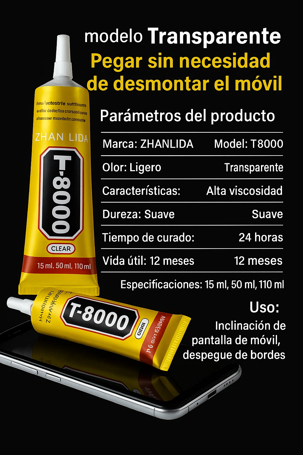 Pegamento T8000 varios-2