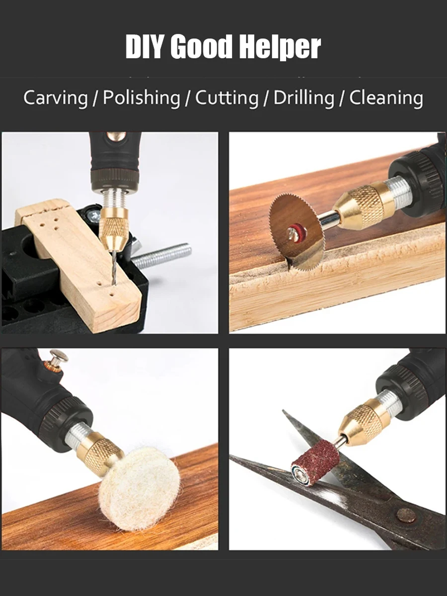 Mini Taladro Electrico ejemplos