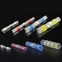 Tubo termorretráctil con soldadura